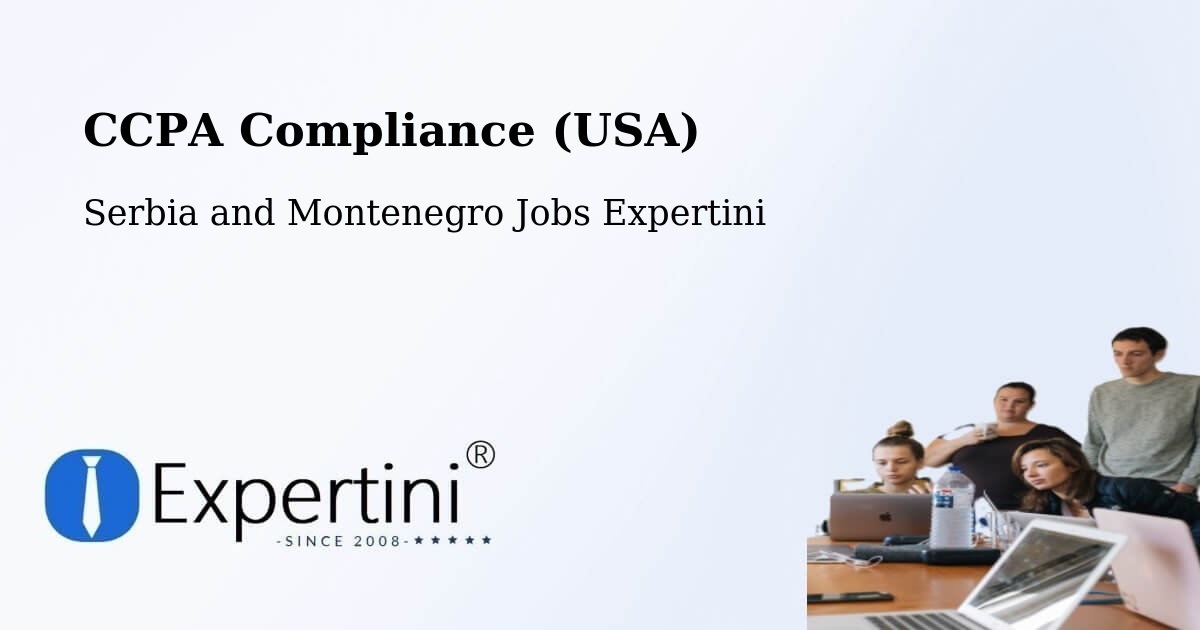 CCPA Privacy Rights & Compliance Notice – Sicamous - Serbia and Montenegro Jobs Expertini