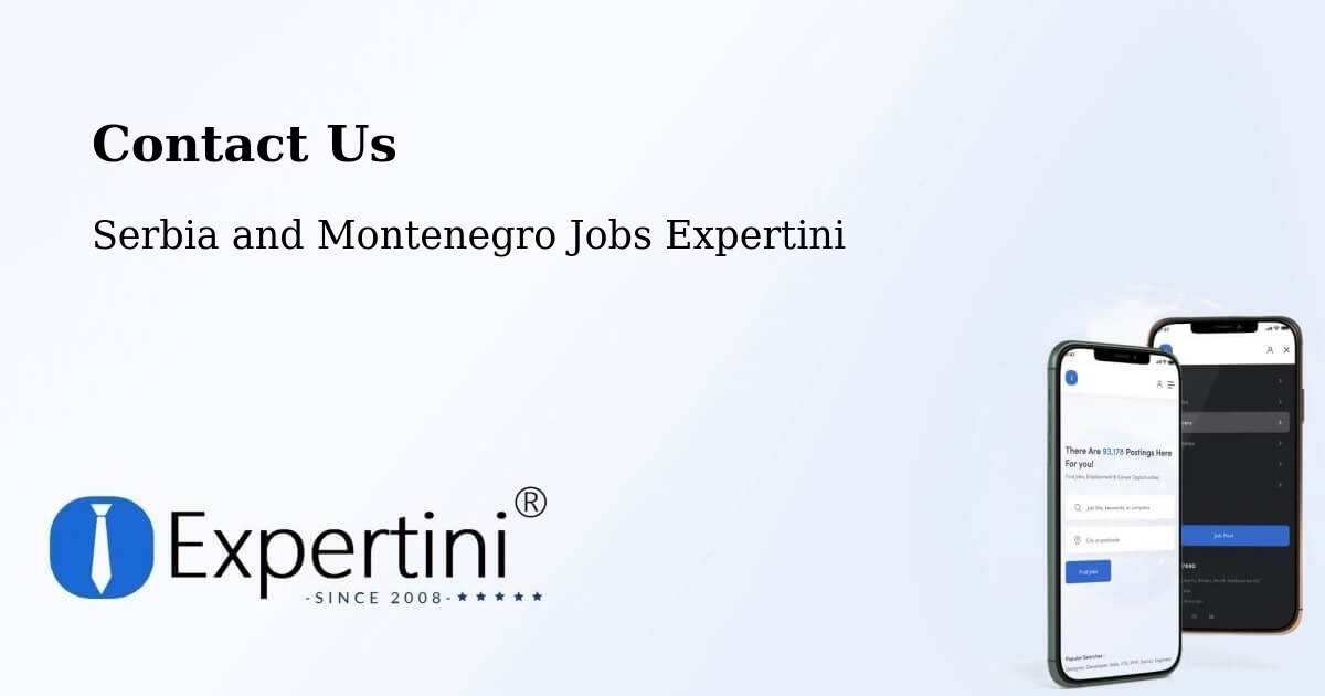 Contact Expertini – Sicamous - Serbia and Montenegro Jobs Expertini