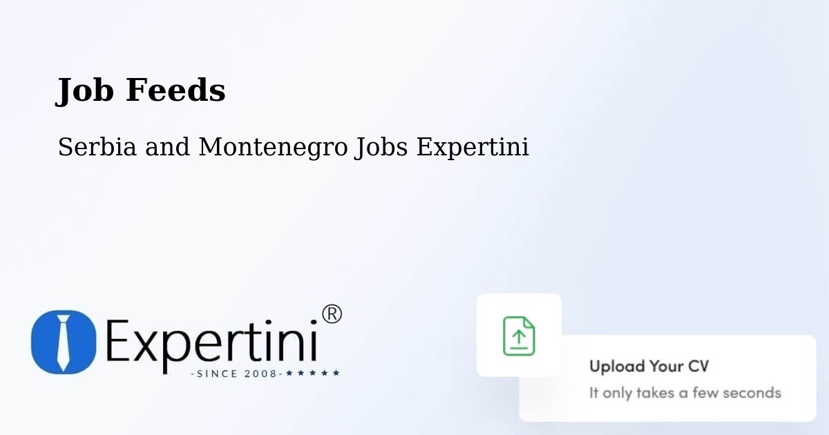 Job Listings Feed – Sicamous - Serbia and Montenegro Jobs Expertini